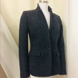JCrew Women’s Wool Houndstooth Blazer